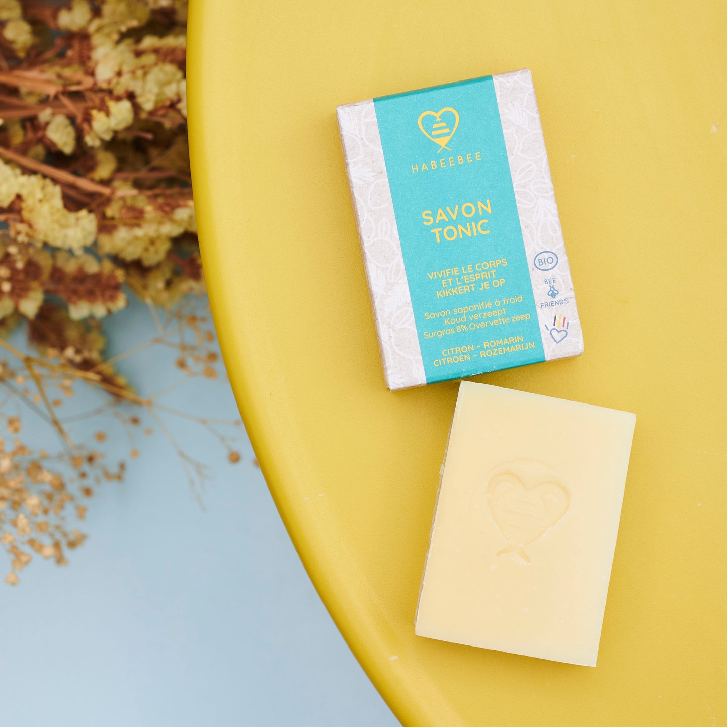 Savon tonic hydratant à la cire d'abeille