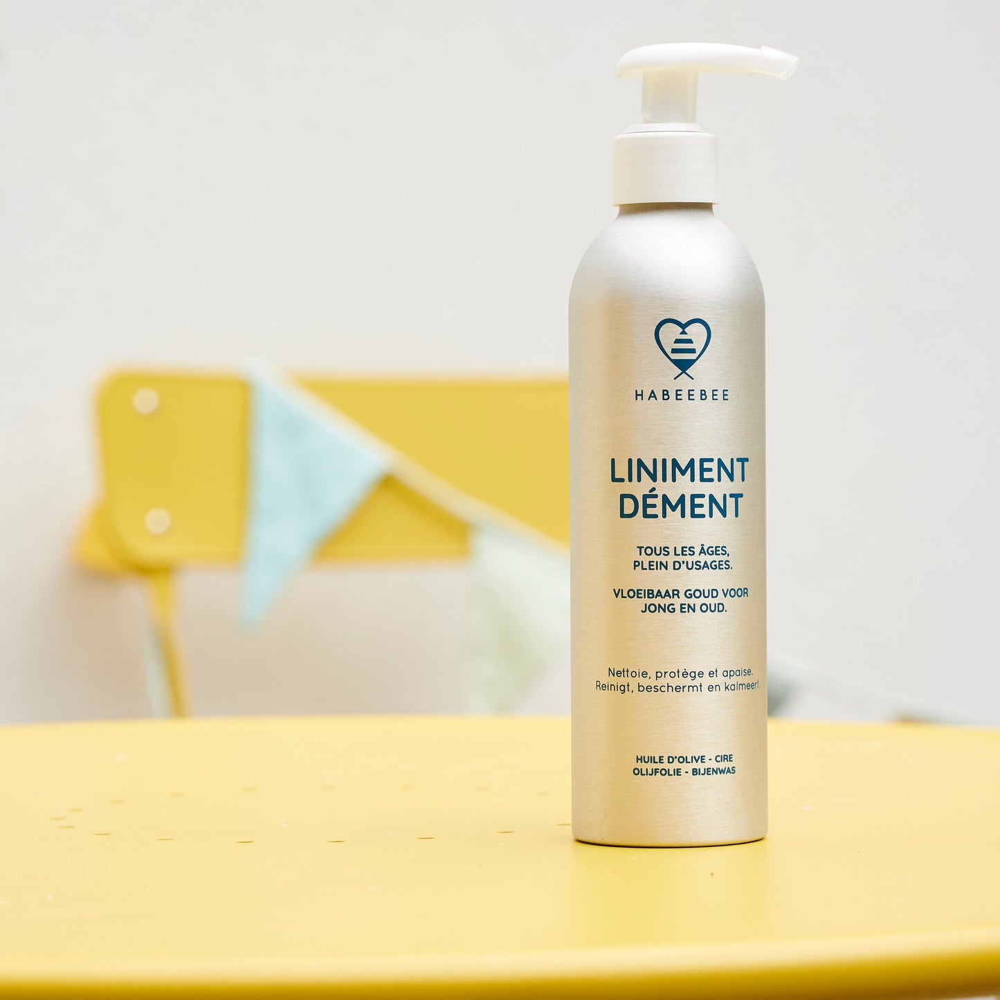 Liniment naturel et bio à la cire d'abeille, made in Belgium